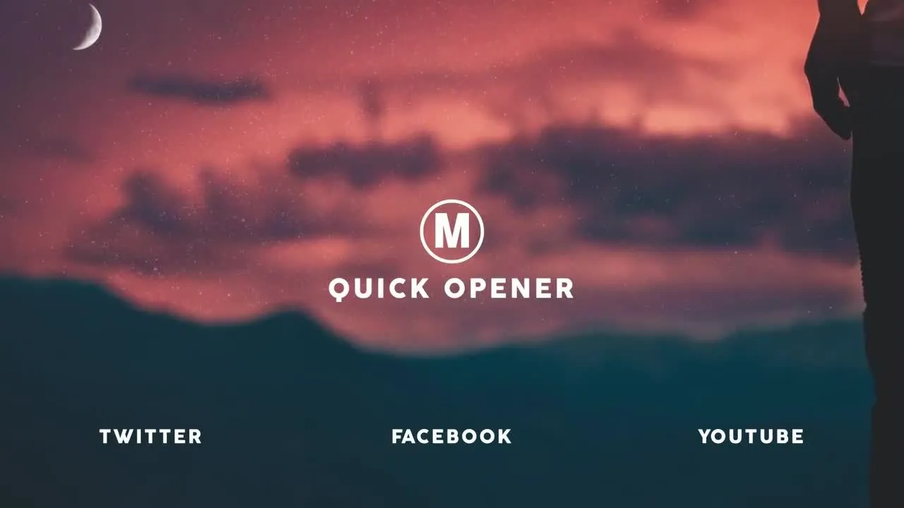 极限运动照片展示转场过渡像素设计精选AE模板