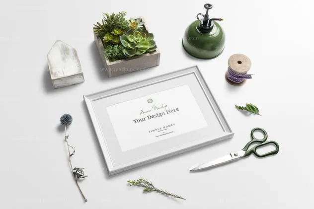 简约家居海报画框样机Vol.4 Simple Homes Mockup Vol. 4插图(4)