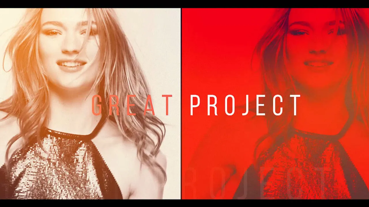 新潮过渡效果的城市动态像素设计精选AE模板