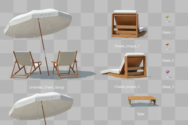 海滩场景样机模板合集 Beach Scene Generator插图(6)