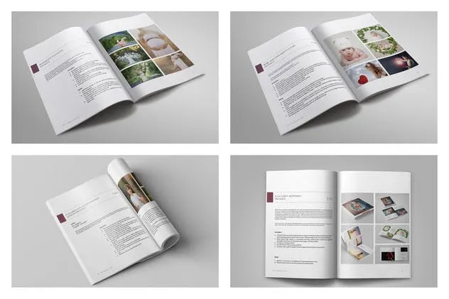 婴儿儿童摄影服务产品手册模板 Newborn Magazine Complete Pricing Guide插图(13)