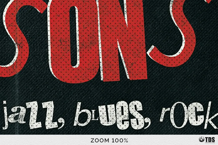 吉他教学机构推广传单PSD模板V2 Guitar Lessons Flyer PSD V2插图(7)