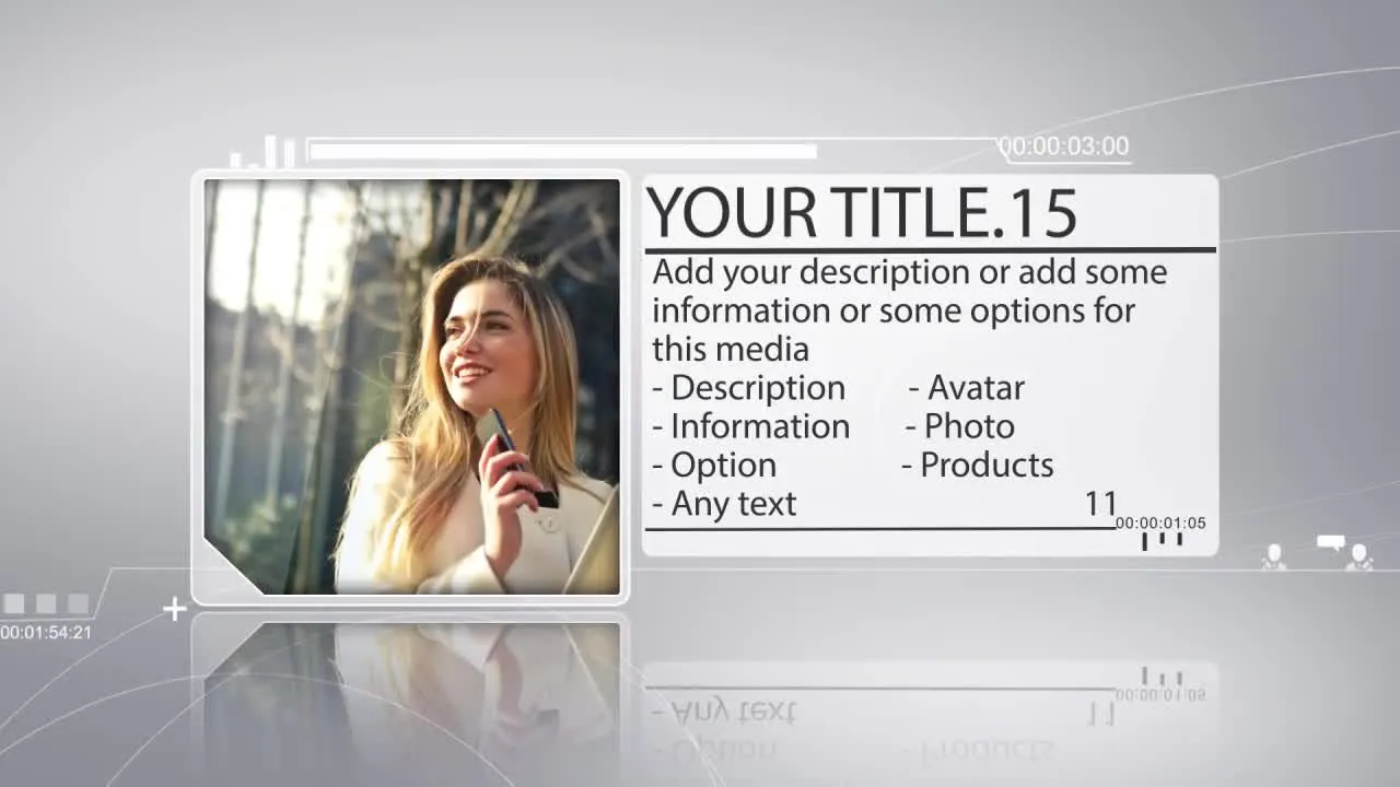 企业商务宣传广告片头像素设计精选AE模板