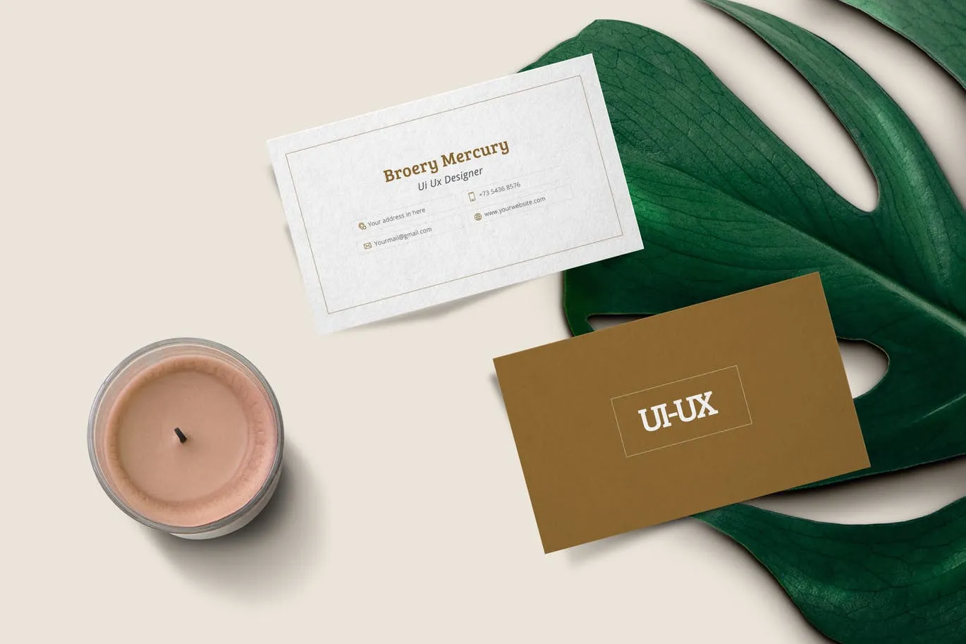 高端纸企业名片排版设计模板v03 Corporate Business Card Typica Vol.03