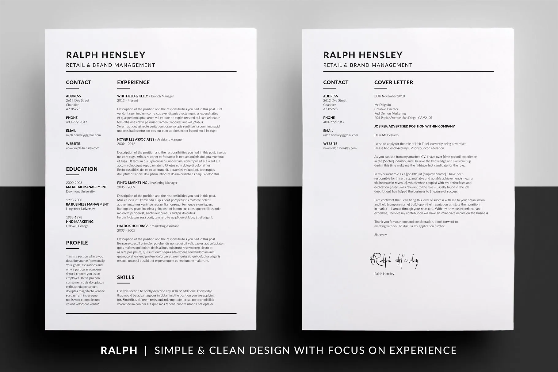 个人简历电子版即拿即用模板合集 Essential Resume/CV Collection插图(2)