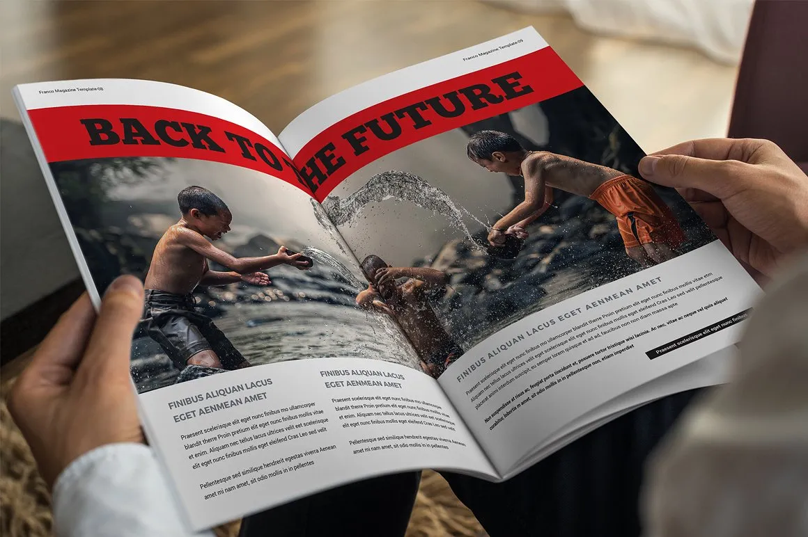 30页时尚的旅行、投资组合杂志模板下载[indd]插图(11)