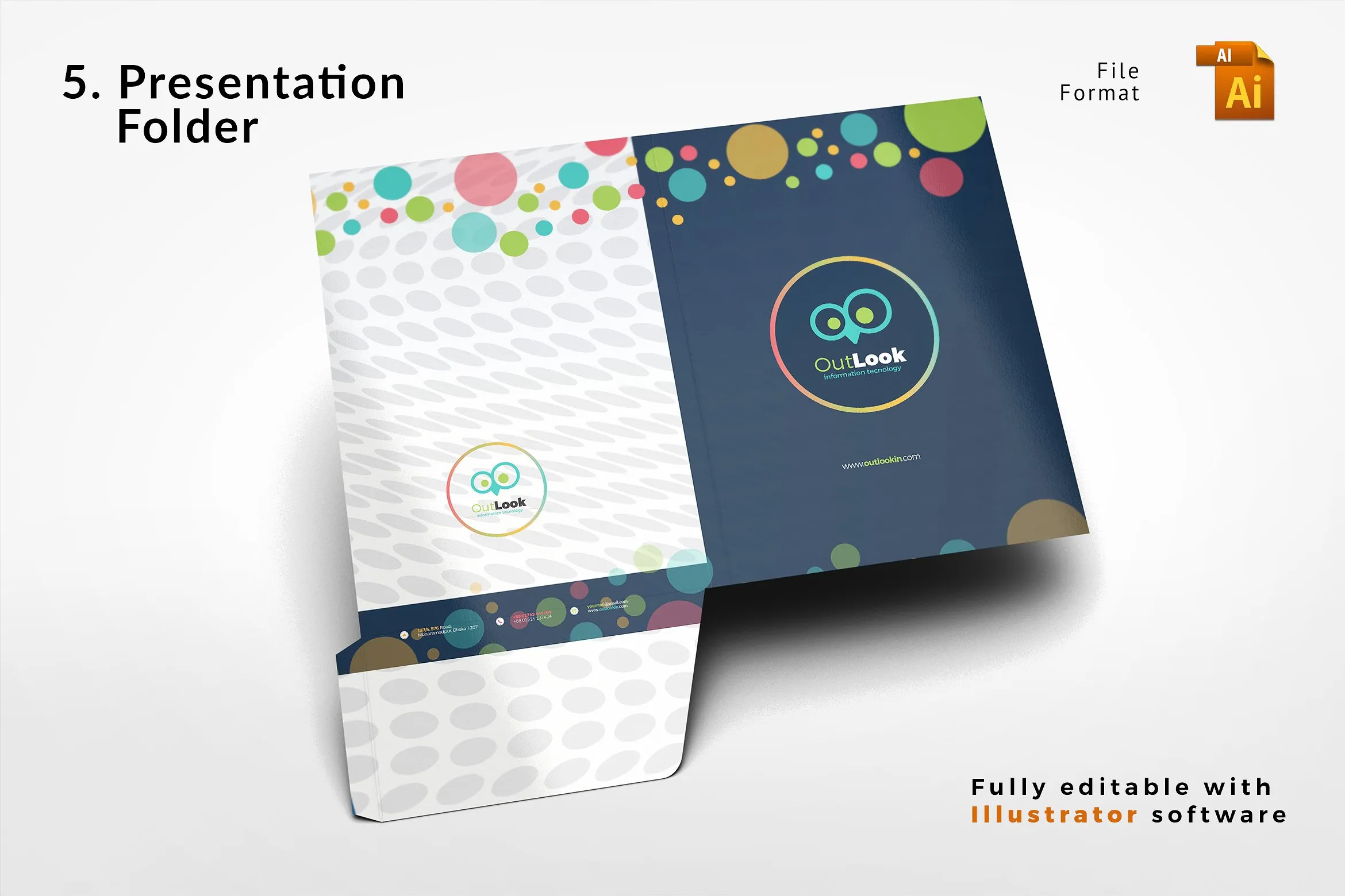 超级品牌 VI 展示样机集合 Branding Corporate Identity插图(6)