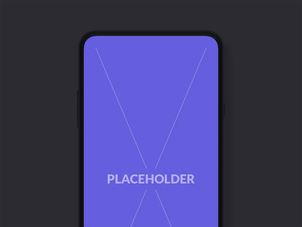 刘海屏iPhone手机等距网格素材库精选样机模板[黑色版本] Presentation Mockups Dark插图(14)