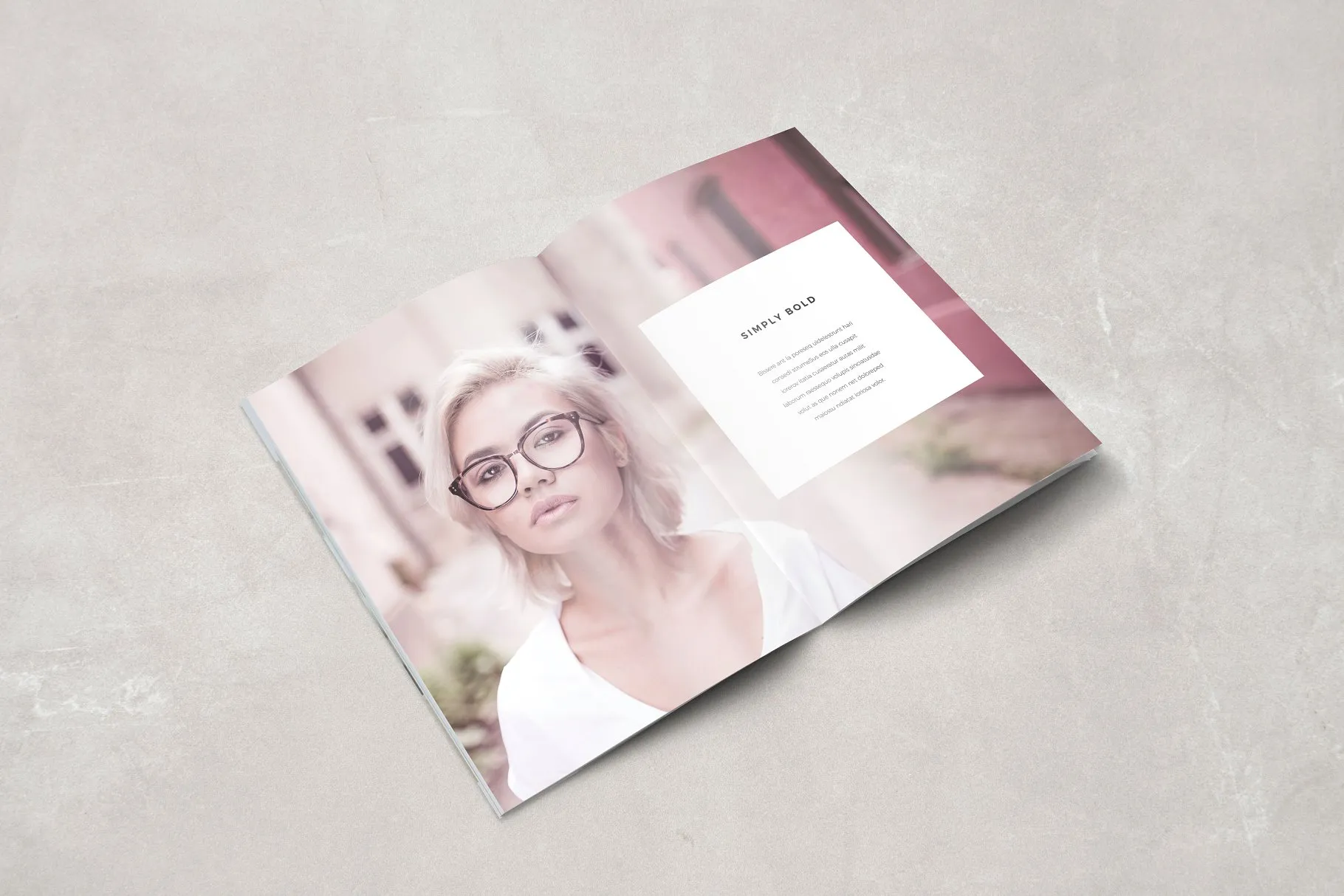 现代简约版式设计杂志模板 Graphature Magazine插图(2)