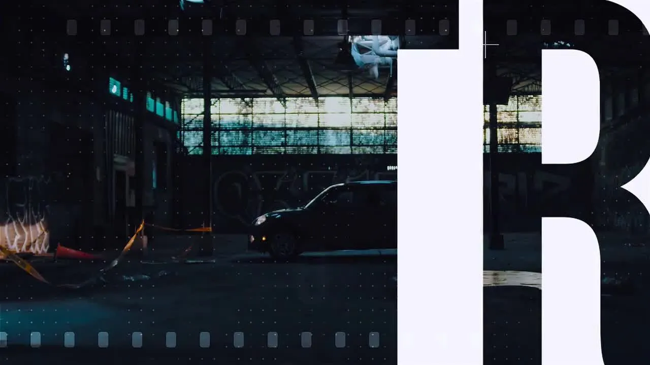 20组炫酷字幕遮罩特效视频像素设计精选AE模板