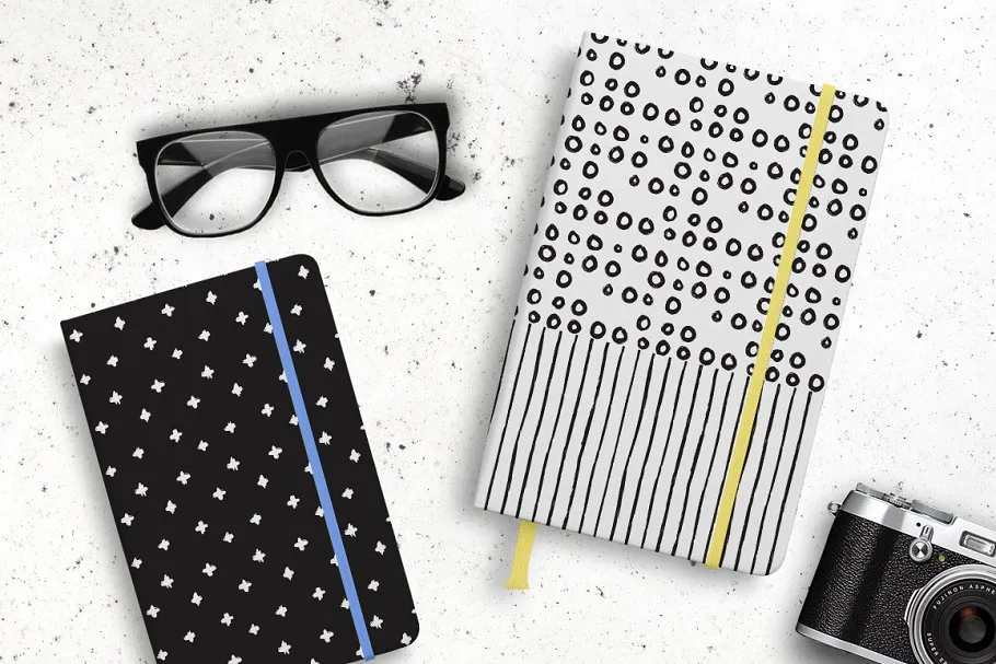 大胆极简主义纹理图案 Bold Minimalist Pattern Collection插图(2)