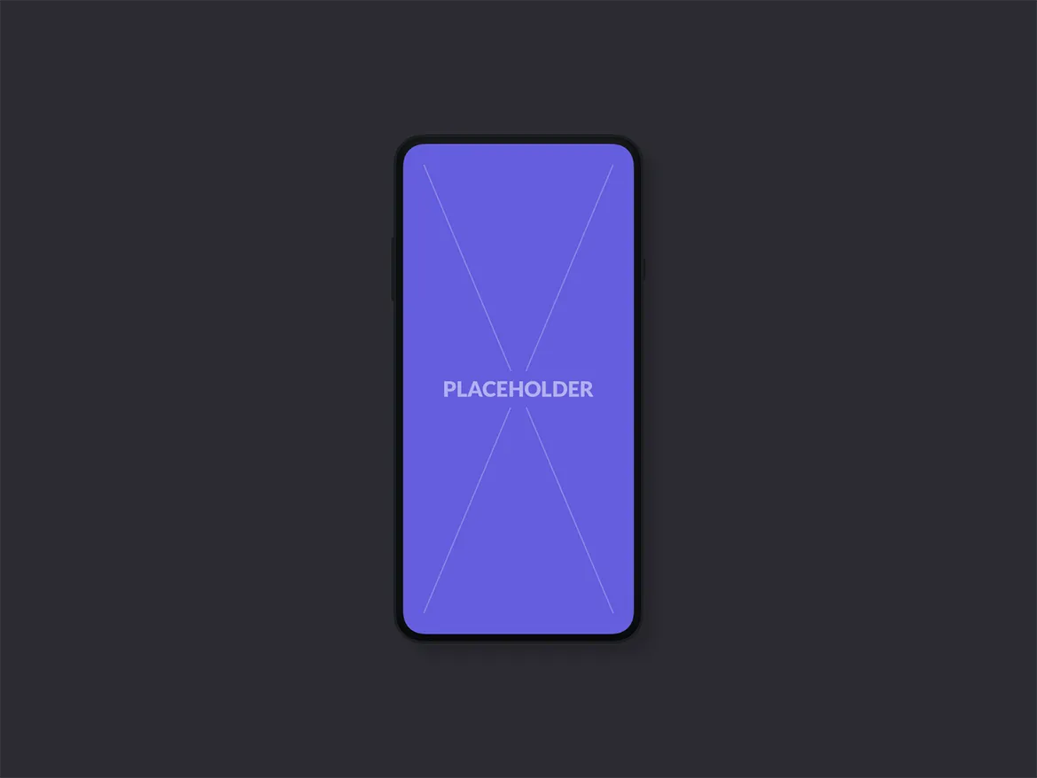 刘海屏iPhone手机等距网格素材库精选样机模板[黑色版本] Presentation Mockups Dark插图(10)