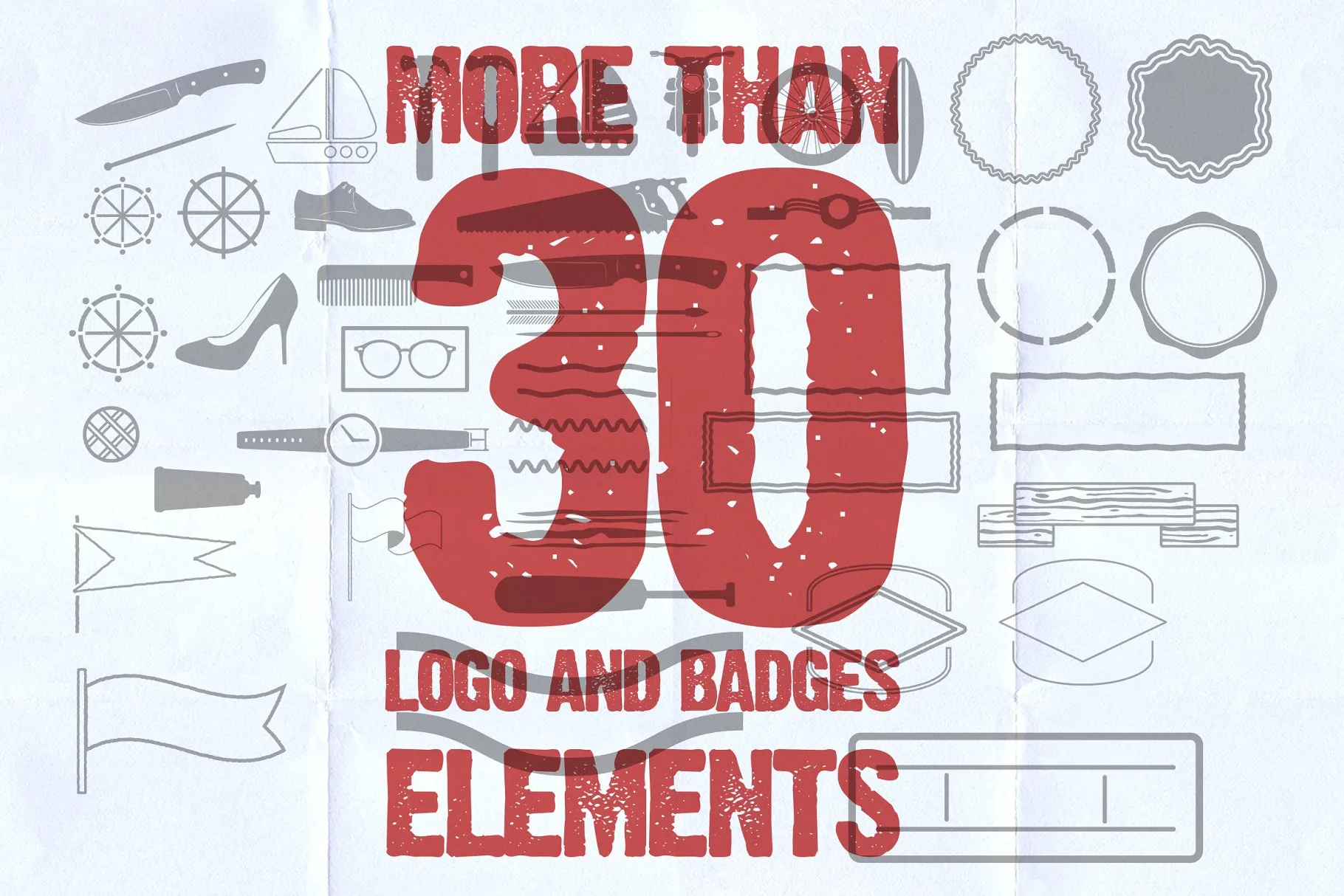 现代复古和复古风格的矢量Logo模型 Retro and vintage logo mockups插图(4)