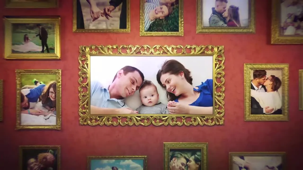 照片画廊艺术展览片头过渡效果像素设计精选AE模板Art Gallery