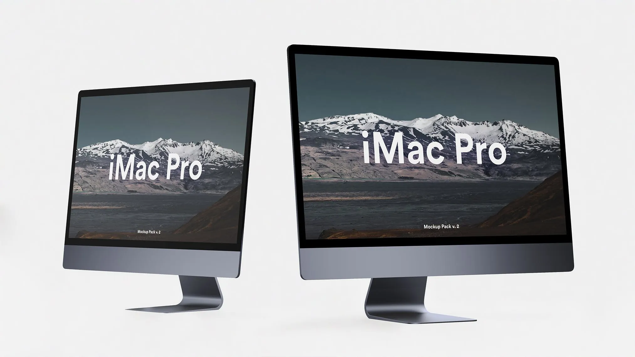 5K高分辨率iMac Pro一体机多角度样机模板 iMac Pro Kit插图(12)