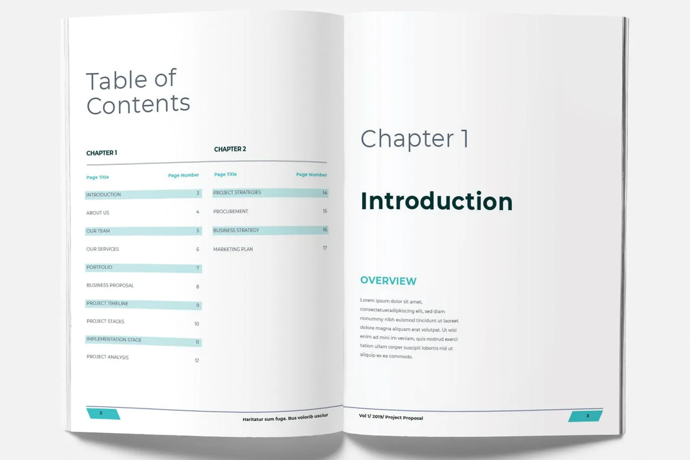 项目提案/项目规划书设计模板 Bussiness Proposal插图(2)