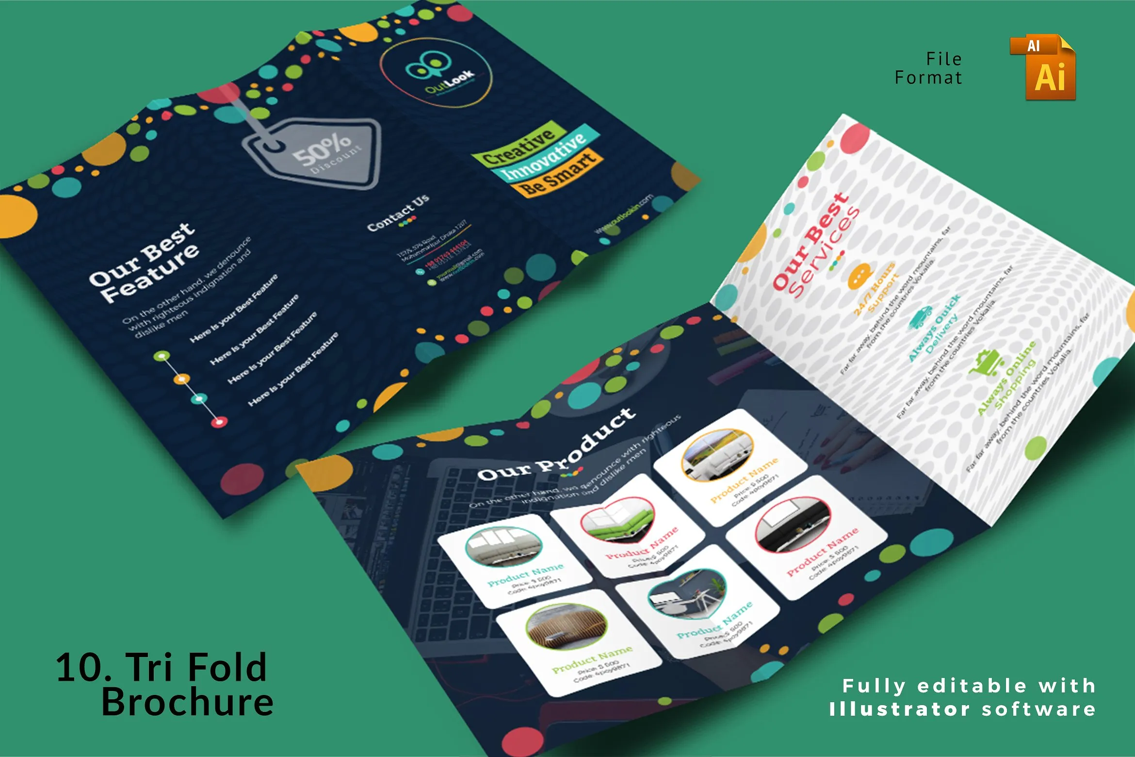 超级品牌 VI 展示样机集合 Branding Corporate Identity插图(11)