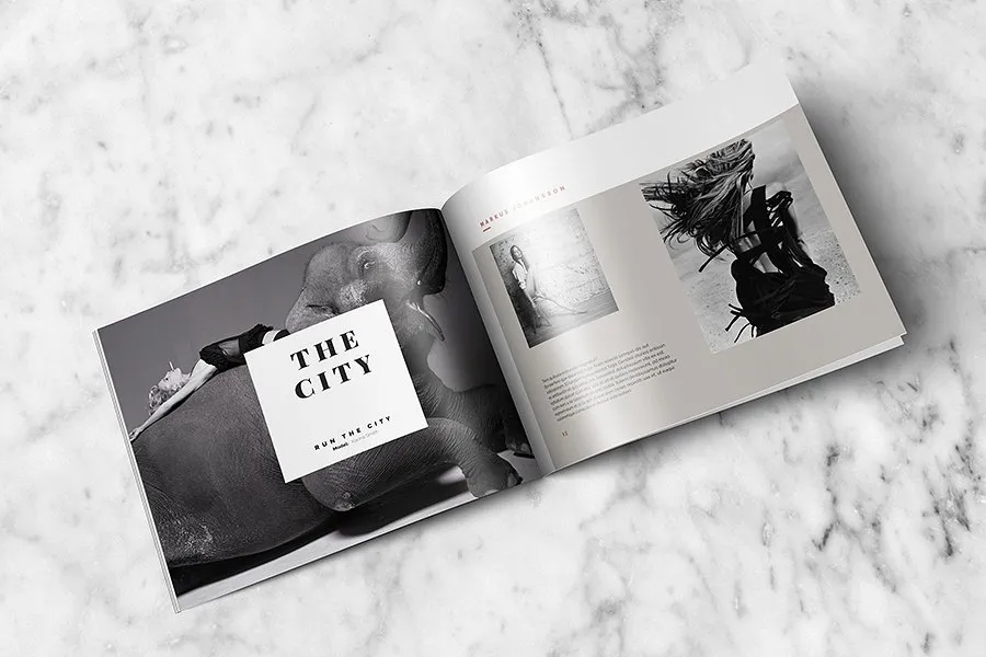 企业画册产品手册设计模板v1 Portfolio Brochure Vol.1插图(2)