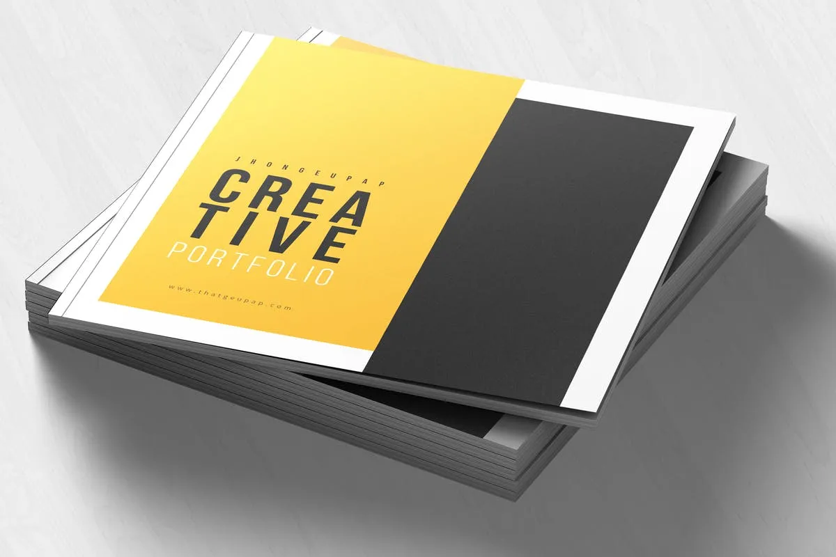 优雅产品设计产品目录设计模板 Elegant Portfolio Template插图