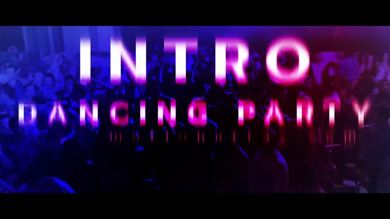 舞会简介动画效果像素设计精选AE模板