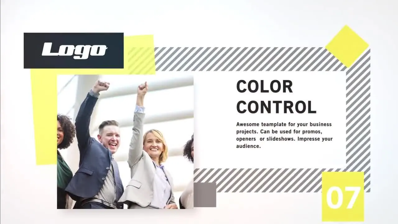 企业简单介绍像素设计精选AE模板