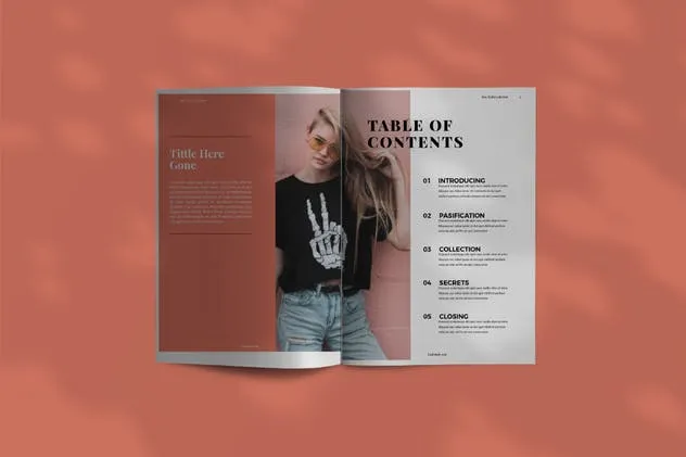 2019年时尚服饰新品产品手册画册模板 Coral Look book 2019插图(2)