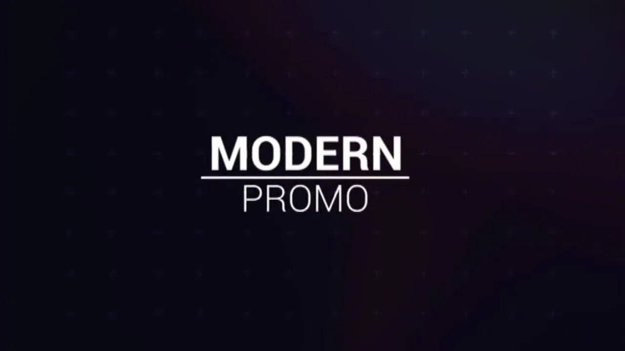 微妙的光线泄漏和平滑过渡AE促销模板