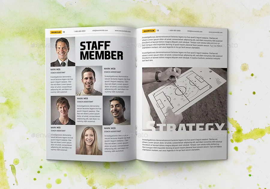 多用途足球俱乐部特色小册子插图(7)