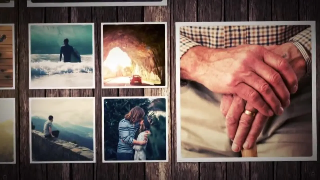 漂亮复古照片多媒体像素设计精选AE模板