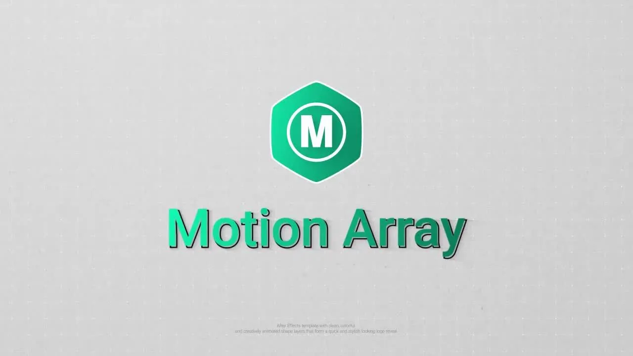 鼓舞人心的电影幻灯片像素设计精选AE模板