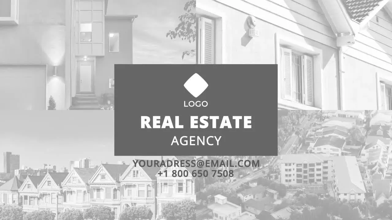 现代房地产促销像素设计精选AE模板