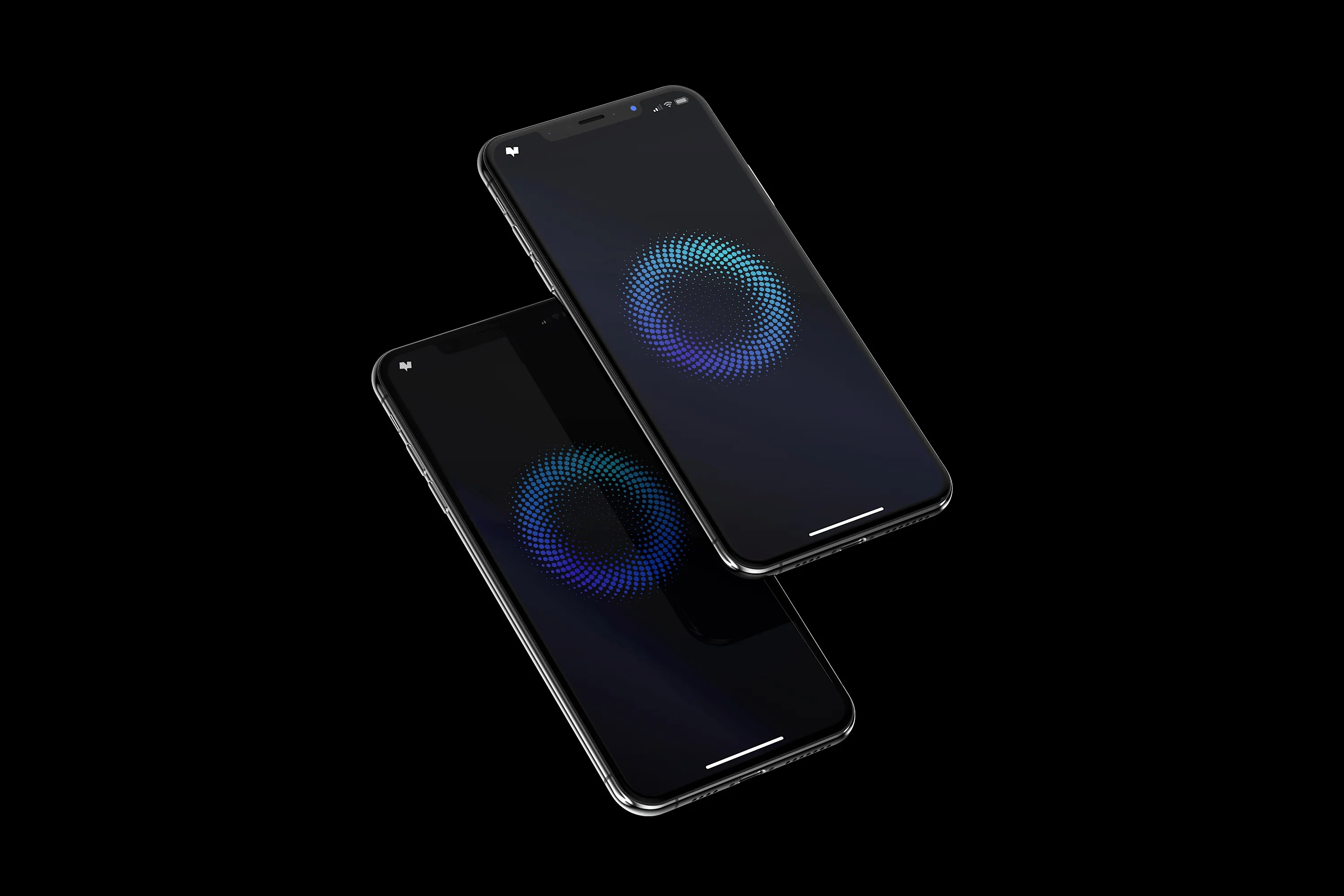 iPhone XS Max智能手机APP应用UI设计效果图样机05 iPhone XS Max Mockup 05插图(3)