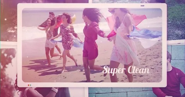 怀旧风格旅行日记旅游主题片头像素设计精选AE模板 Travel Memories