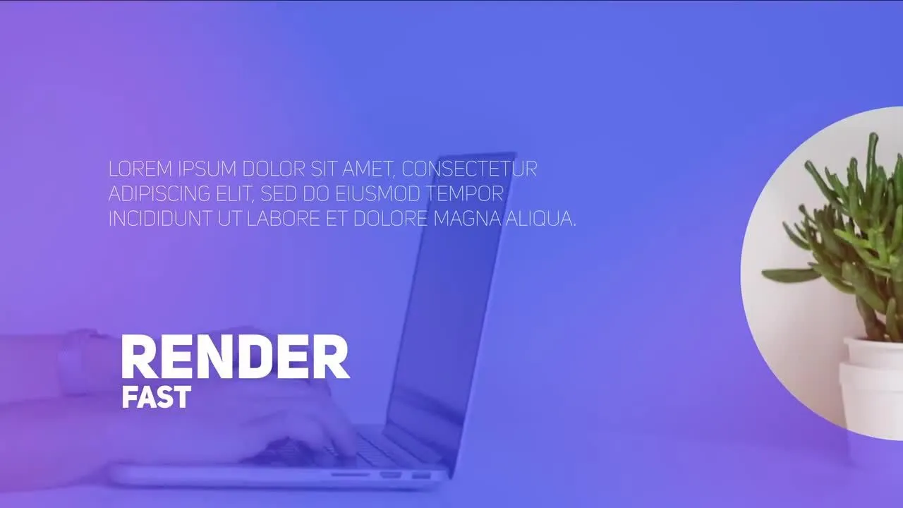 时尚明亮动感动画像素设计精选AE模板