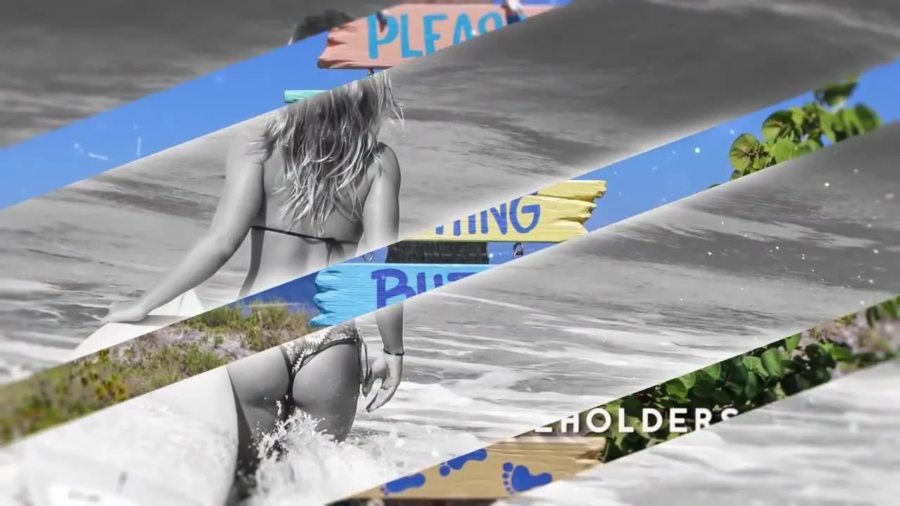 创意文本动画和强大的过渡效果像素设计精选AE模板