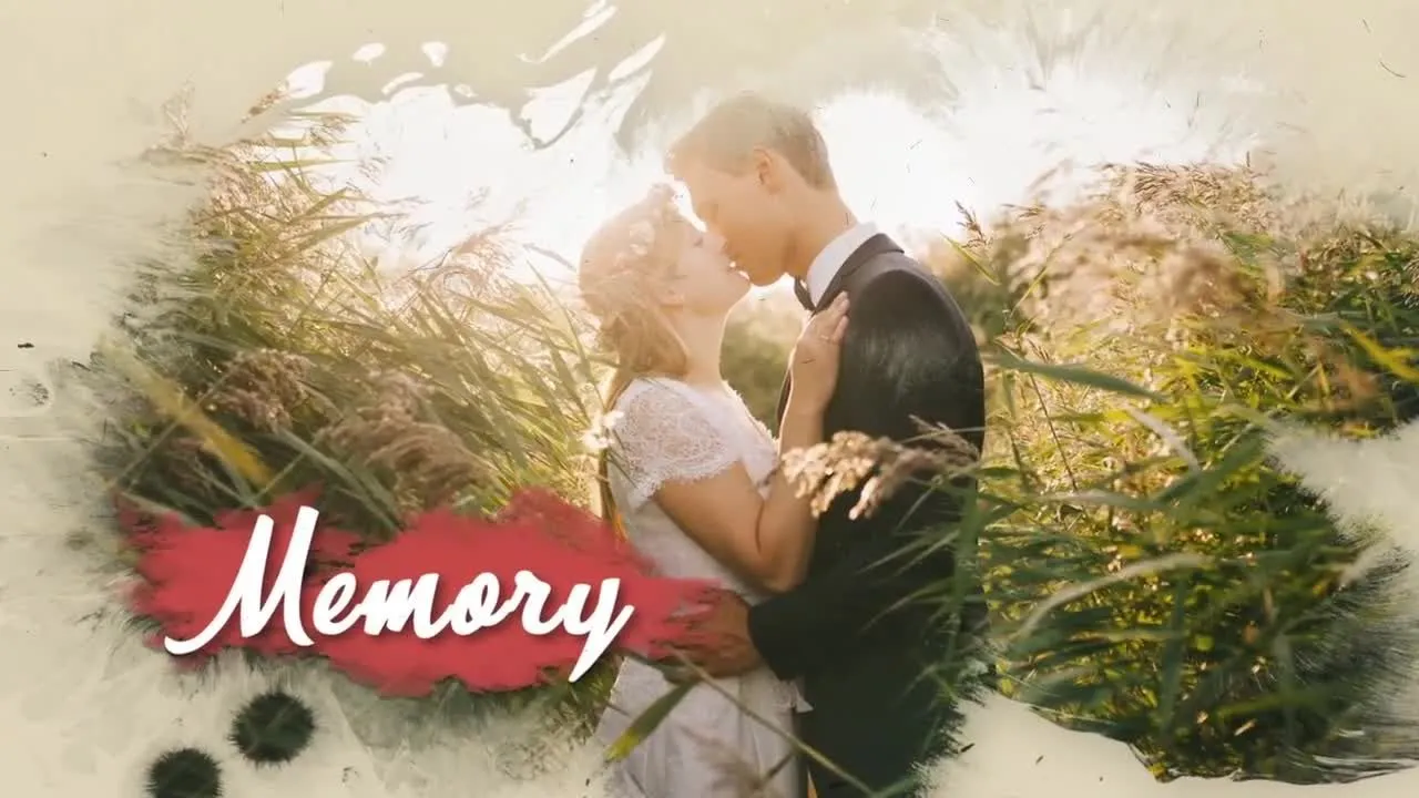 优雅干净的幻灯片像素设计精选AE模板