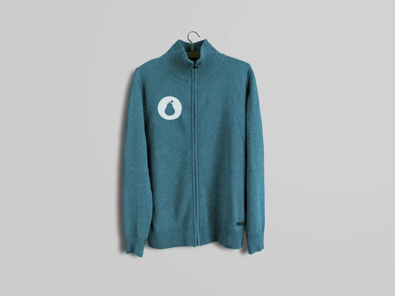 全棉拉链外套服装样机插图(1)