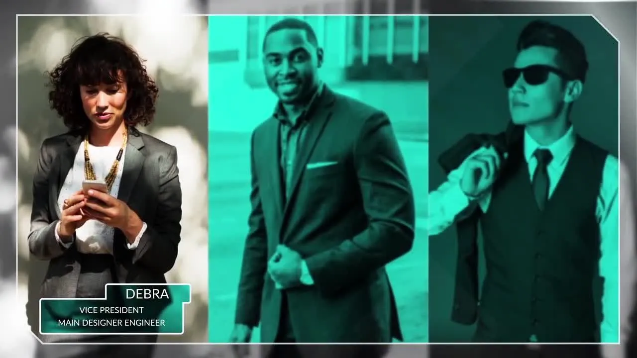 简洁时尚的商务演示像素设计精选AE模板