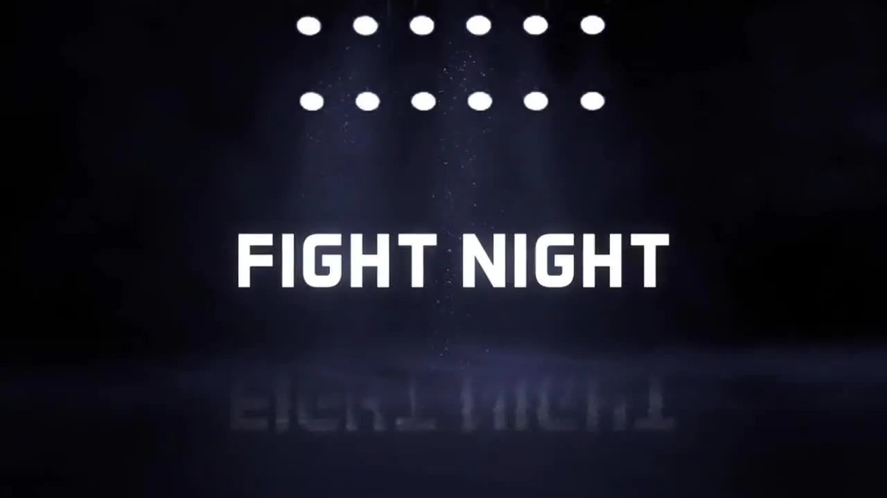 电影运动之夜开场像素设计精选AE模板