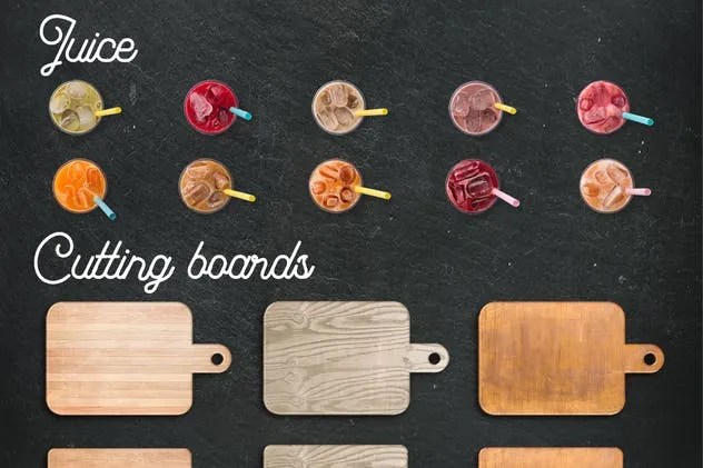 有机食品样机及巨无霸Hero场景模板 Organic Food Mockup & Hero Images Scene Generator插图(9)