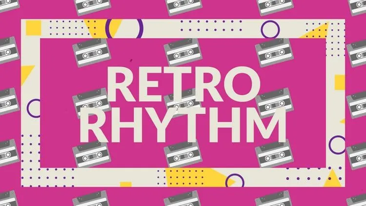 复古节奏(Retro Rhythm)像素设计精选AE模板