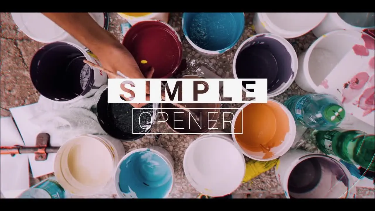 现代简报演示宣传像素设计精选AE模板