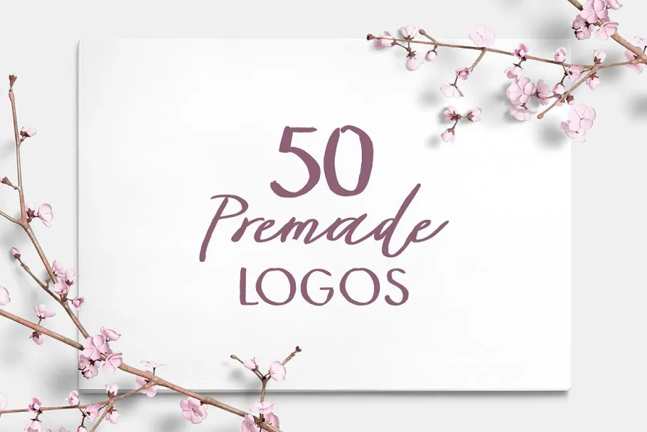 手绘字体+元素+Logo模板设计工具包 Storyland Font & Toolkit插图(5)