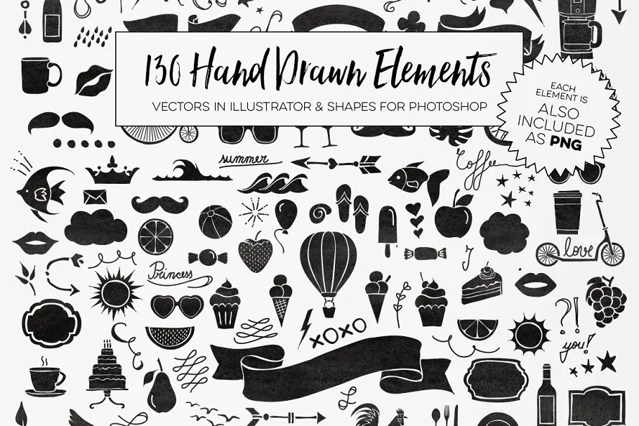 精选水彩设计素材合集[3.86GB] Artsy Watercolor Designer Toolkit插图(18)