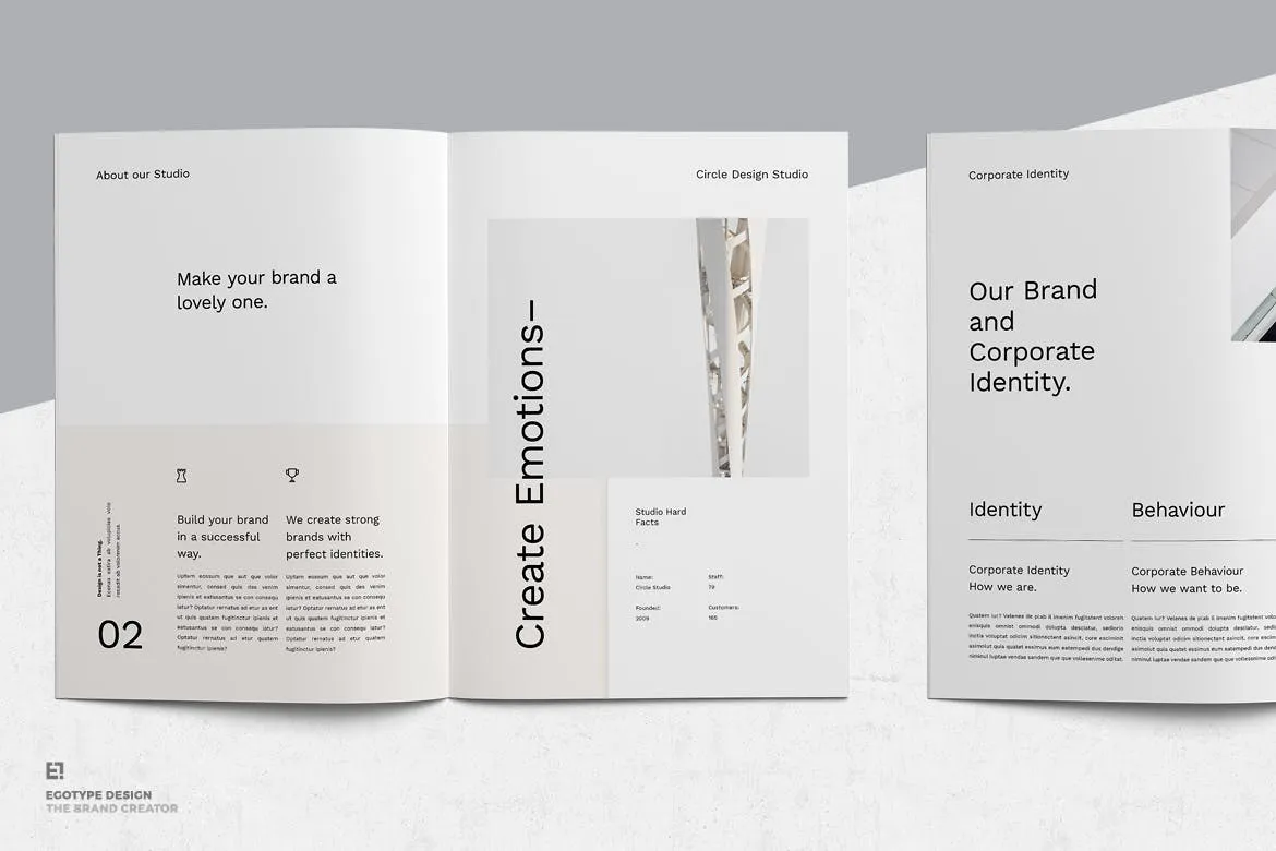 经典实用企业品牌指南手册设计模板 Brand Guidelines插图(2)