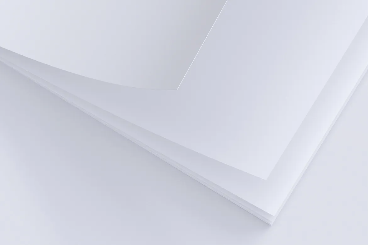 超薄产品手册设计图样机模板 Thin Booklet Mockup插图(3)