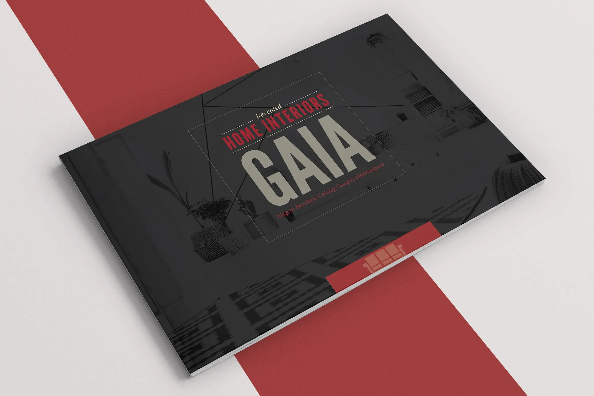 时尚家具产品设计目录画册设计模板 Furniture Brochure插图