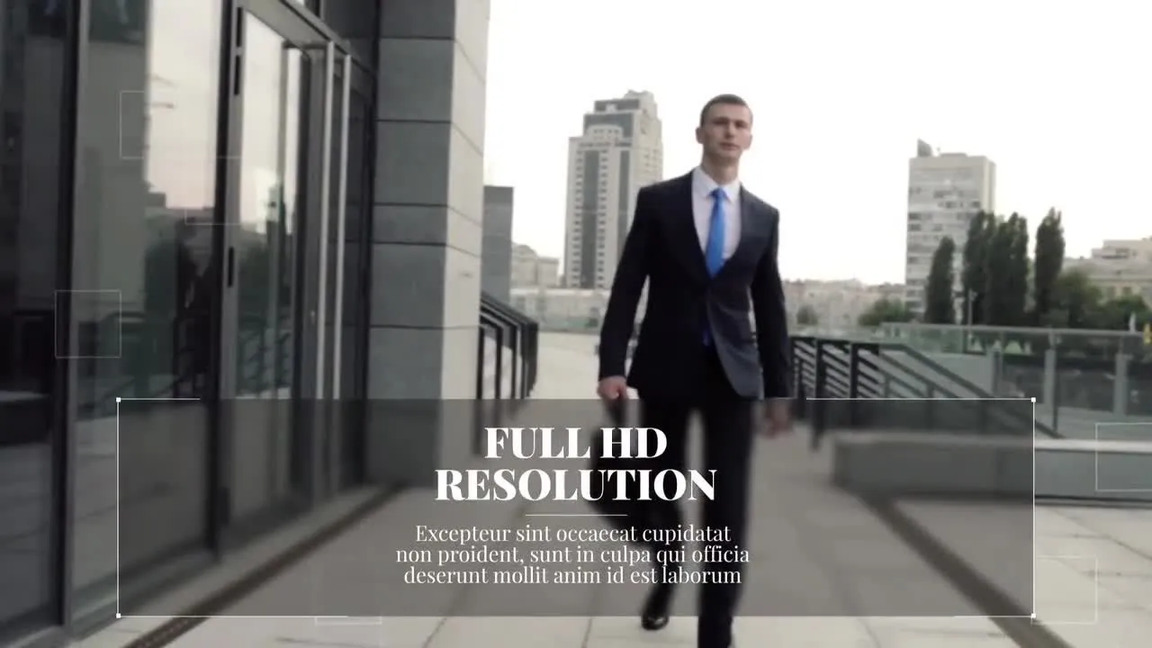 设计时尚动画优雅的新公司交流介绍像素设计精选AE模板