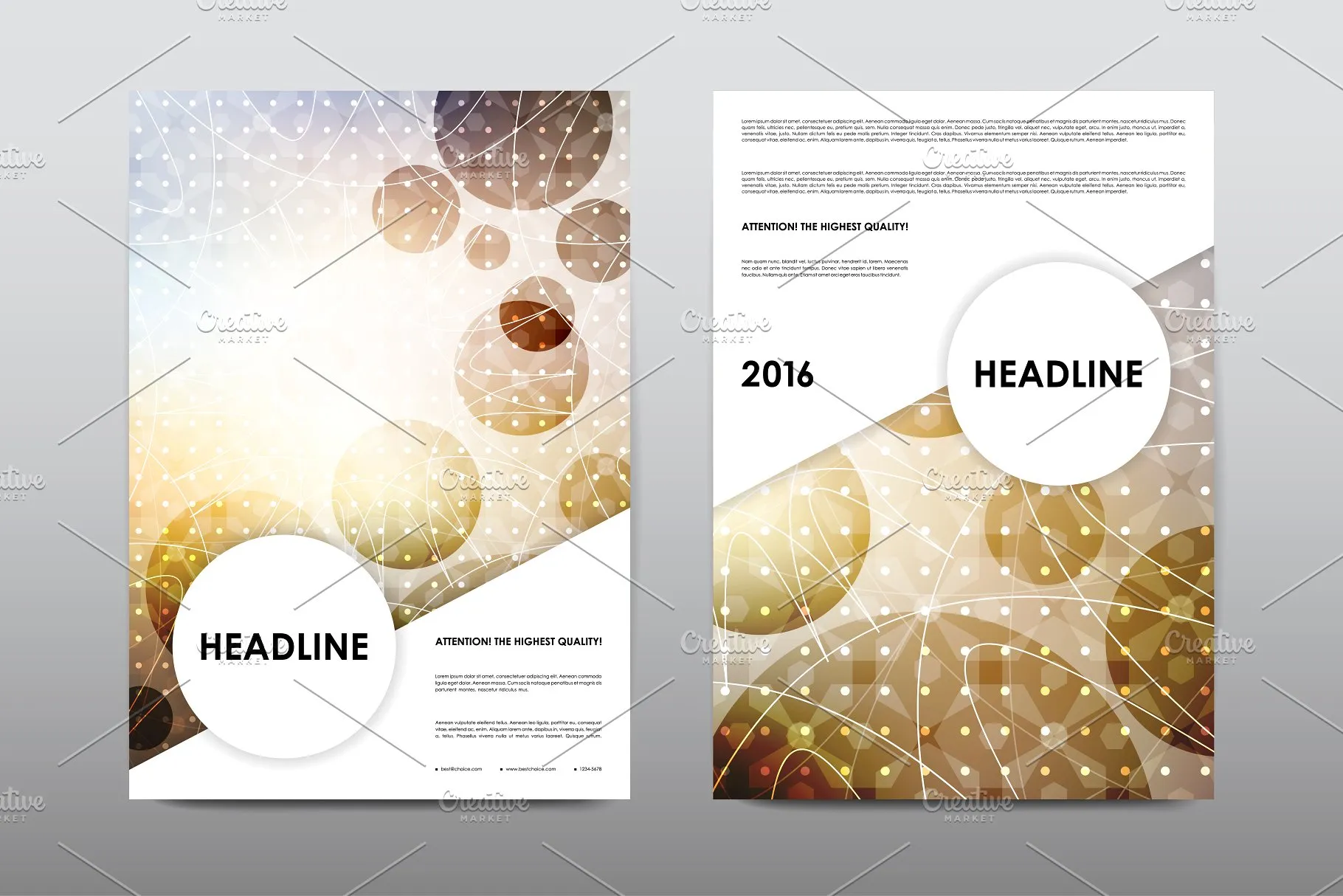 50+企业画册模板合集 50+ Business Brochures Bundle插图(13)