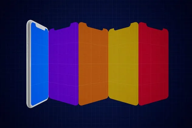 极简主义APP UI界面演示iPhone X屏幕样机 Minimal iPhone X Mockup V.1插图(10)